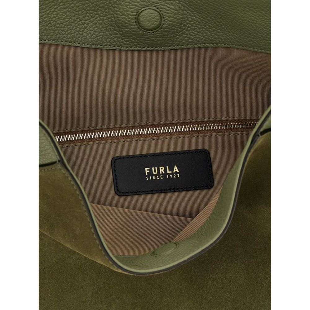 Furla Bicolor Calfskin Shoulder Women's Bag - Picture 4 of 4